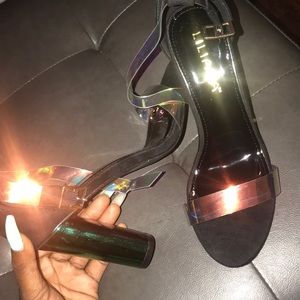 Holographic Clear Heels
